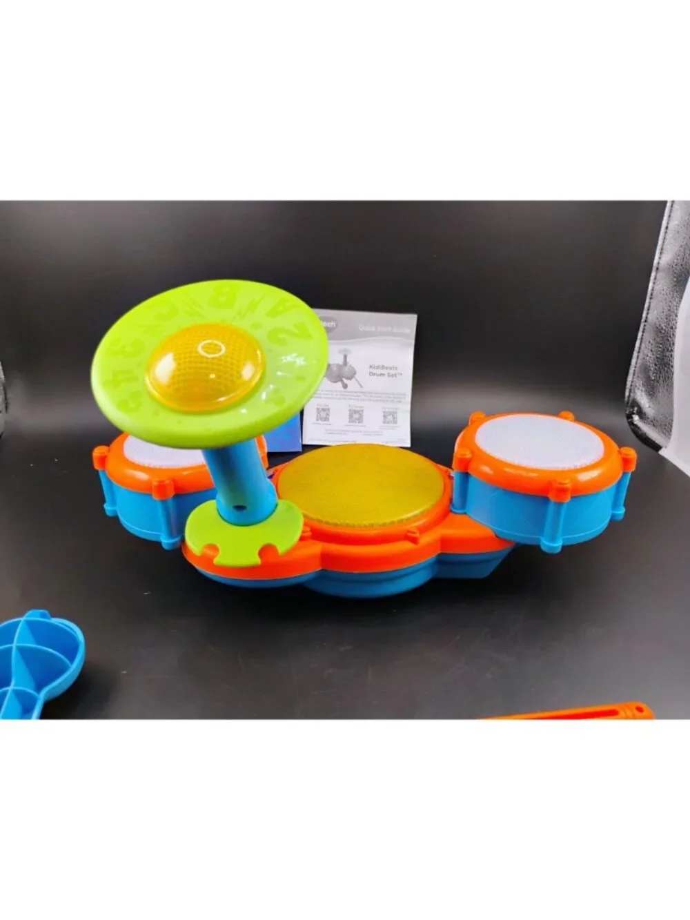 VTech KidiBeats Kids Electronic Drum Set With Accessories